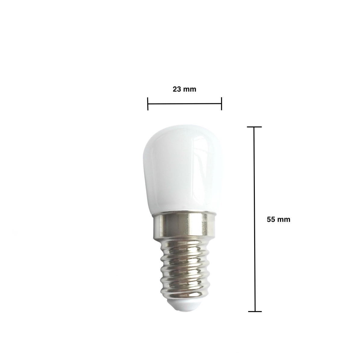 Minnaar Uitgang Selectiekader LED koelkast lamp - E14 fitting - 2W vervangt 16W - De Bespaarcode