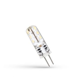 Afbeelding LED siliconen G4 - 1.5W vervangt 15W - 3000K - warm wit licht